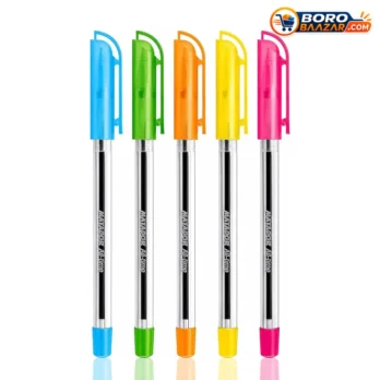 Matador All-Time Ball Pen 6 Pcs – Black Ink | 0.7mm Refillable Pen