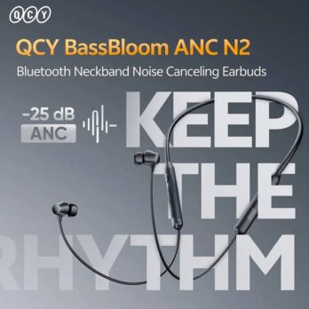 QCY BassBloom ANC N2 In-ear Neckband Headphones