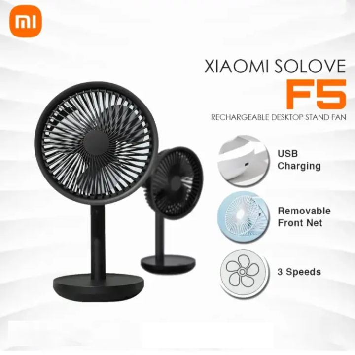XIAOMI SOLOVE F5 Desktop Charger Fan