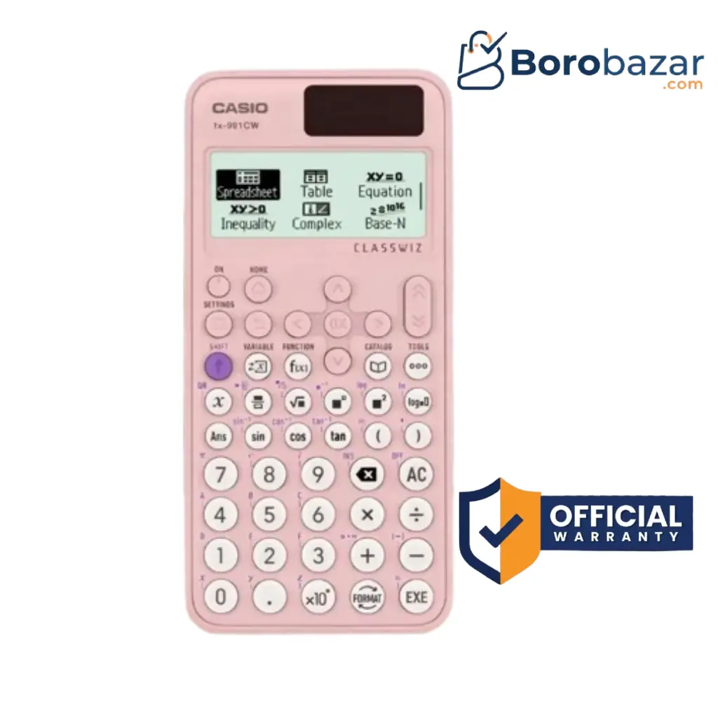 Casio FX-991CW Pink Scientific Calculator