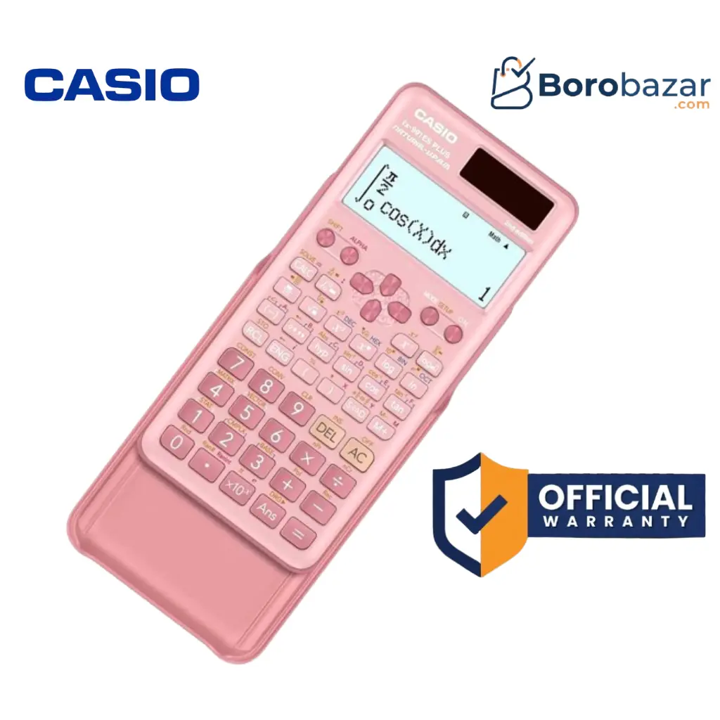 Casio FX-991ES Plus 2nd Edition Pink Scientific Calculator Original