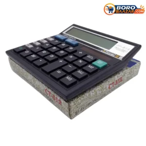 Citizen CT-512 Calculator 12 Digit Large Display Black