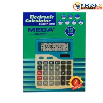 Mega MG-923C Calculator 12 Digit – 120-Step Check & Correct