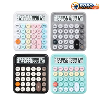 CTIFREE ECO-013 Calculator 12 Digit Large Button Desktop Calculator