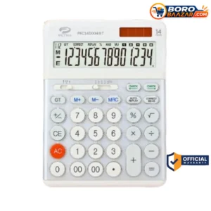 Petra PEC14D004BK Calculator 14 Digit Large Size Black