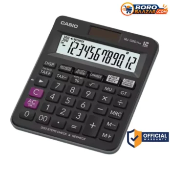 Casio MJ-120D Plus-BK Calculator – Original Desktop Calculator