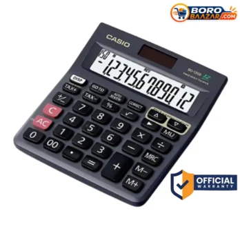 Casio MJ-120D Calculator – 12 Digit Solar & Battery Powered Desktop Calculator