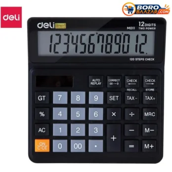 Deli EM01120 Desktop Calculator 12 Digit – Original 3 years Warranty