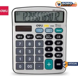 Deli EM19810 Calculator 12 Digit Desktop Calculator