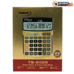 Tubas TS-9025 Calculator 12 Digit Desktop Calculator