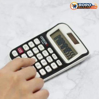 Citiplus CT-720Li 12 Digit Electronic Calculator | Black