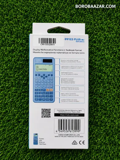 Casio FX-991ES Plus 2nd Edition Blue Scientific Calculator