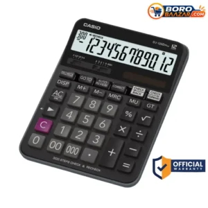 Casio DJ-120D Plus Calculator 12 Digit Check and Recheck Desktop Calculator