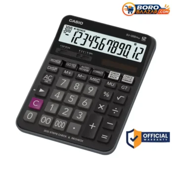 Casio DJ-120D Plus Calculator – 12 Digit Check & Recheck Desktop Calculator
