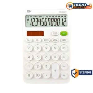 Petra PEC12D002BK 12 Digit Medium Size Calculator white