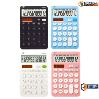 Petra PEC12D002BK 12 Digit Medium Size Calculator – Original 2 Years Warranty
