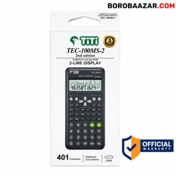 TiTi TEC-100MS 2nd Edition Scientific Calculator – 1 Year Official Warranty