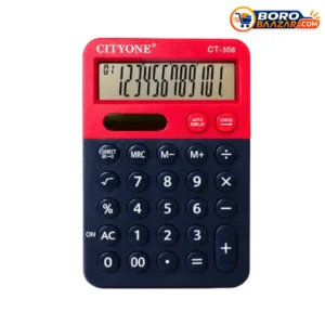 Cityone CT 308 Calculator 12 Digit 120 Steps Check