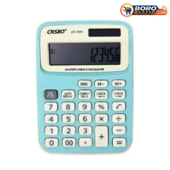 CRSIIO CT-72V Calculator | 12 Digit Colourful Desktop Calculator