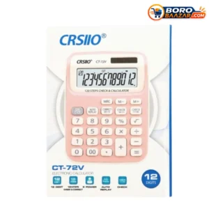 CRSIIO CT-72V Calculator 12 Digit Colourful Desktop Calculator
