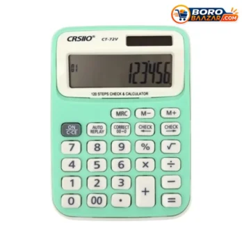 CRSIIO CT-72V Calculator | 12 Digit Colourful Desktop Calculator