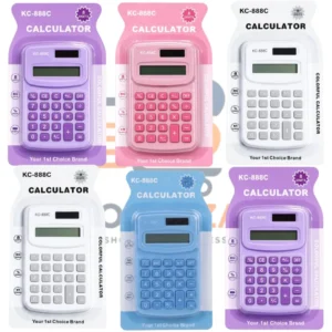 KC-888C Calculator Mini 8 Digit Pocket Basic Digital Calculator