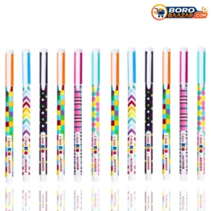 Matador i-Teen Rio Ball Pen 6 Pcs Black Ink 0.7mm