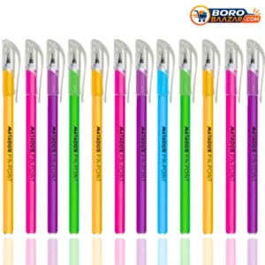 Matador Pin-Point Ball Pen Black Ink 12 Pcs