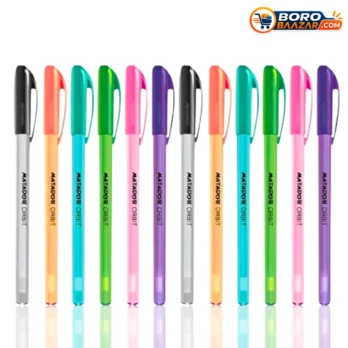 Matador Orbit Ball Pen 12 Pcs – Black