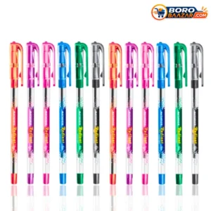 Matador Radiant Ball Pen 6 Pcs Black Ink 0.7mm