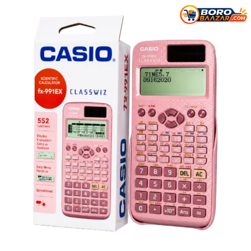 Casio FX-991EX-PK Pink Scientific Calculator