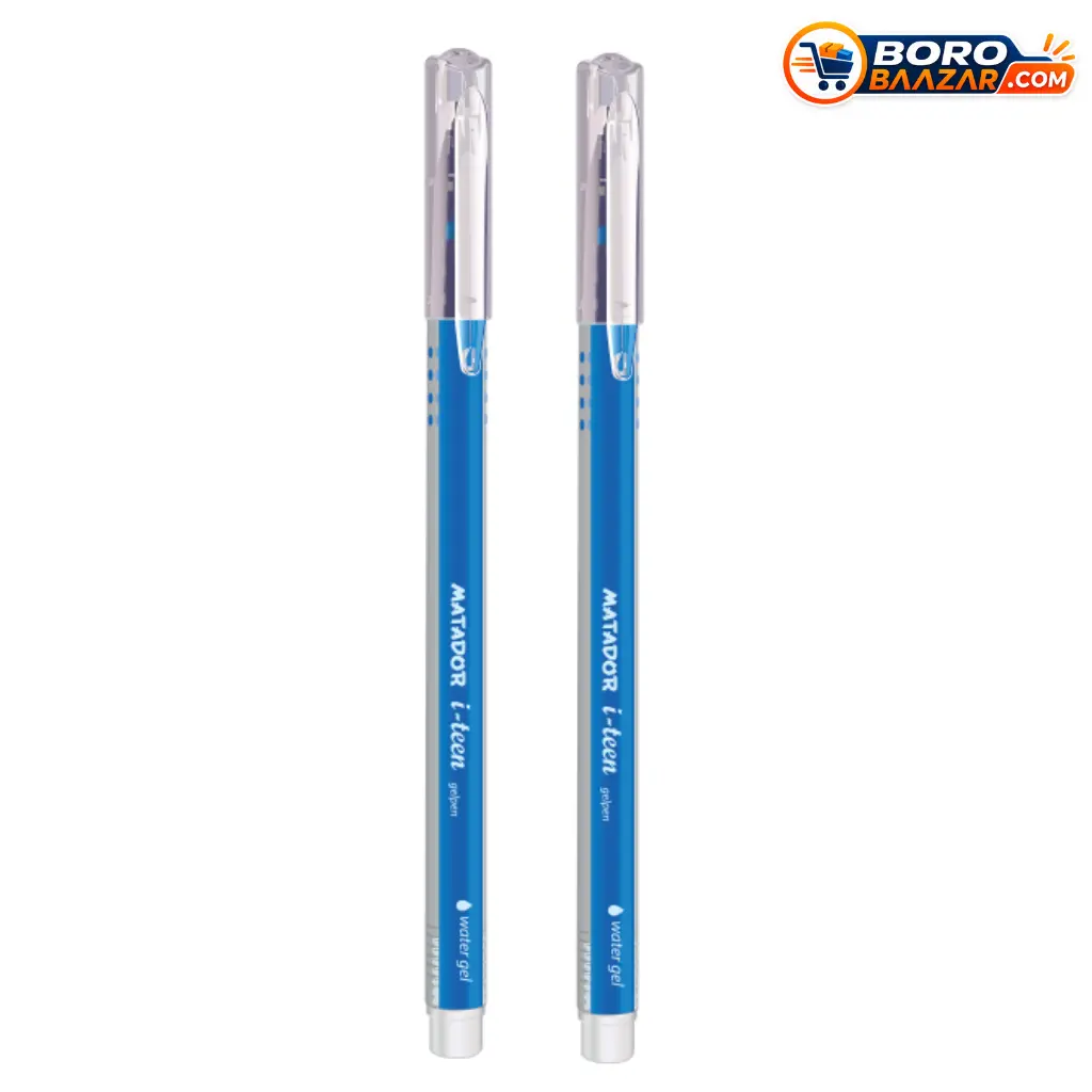 Matador i-teen Gel Pen 6 Pcs Blue Ink