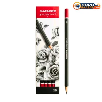 Matador Envoy 2B Pencil – 12 Pcs | Dark Graphite Pencil
