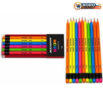 Matador Neon Pencil Dark+ 2B – Pack of 12 Pcs