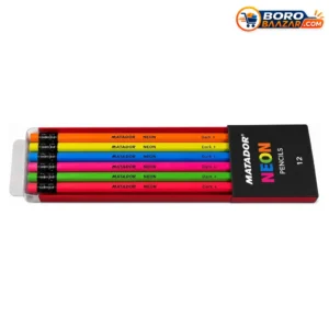 Matador Neon Pencil Dark+ 2B 12 Pcs Pencil Bangladesh